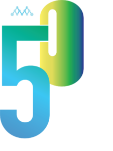 50 years of Innovation-white text FINAL LOGO