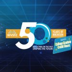 WVSTC Hero image with conference theme and the text Now with College Graduate Credit Hours!